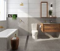 Image result for Bathroom Grey Concrete