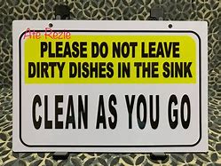Image result for Don't Leave a Mess