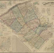 Image result for Lehigh Valley PA Map Counties