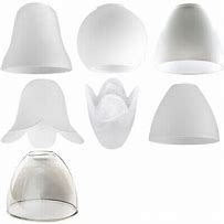 Image result for Bell-Shaped Clear Glass Pendant Replacement
