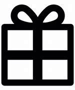 Image result for Gift Silhouette Png