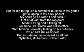Image result for Rap Song Lyrics