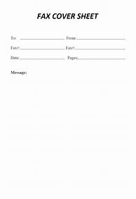 Image result for Attention Fax Cover Sheet