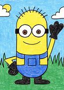 Image result for Blue Minion Kids Drawing Sports