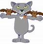 Image result for Cat Bat Clip Art