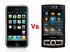 Image result for Nokia N95 vs iPhone