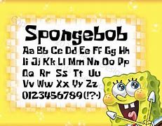 Image result for Spongebob in Cursive