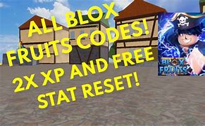Image result for Codes for Blox Fruits to Reset Your