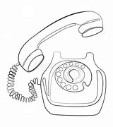 Image result for Vintage Black Rotary Phone