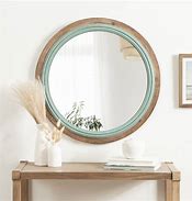 Image result for Kate and Laurel Palmer Rustic Farmhouse Round Wooden Mirror