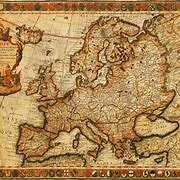 Image result for Europe On Map Old Timey