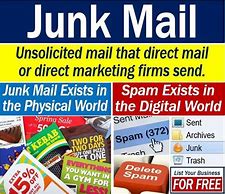 Image result for Spam Junk Mail