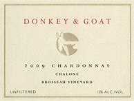 Image result for Donkey Goat Chardonnay Brosseau