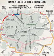 Image result for Greensboro Urban Loop Map