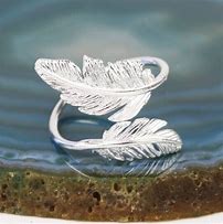 Image result for feathers rings