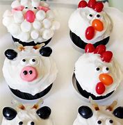 Image result for DIY Farm Animals Cupcakes