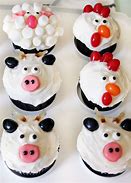 Image result for Farm Animal Cupcakes Ideas