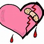 Image result for Broken Red Heart Clip Art