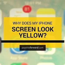 Image result for iPhone Screen Yellowish Damage