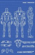 Image result for Iron Man Wallpaper Suit Blue Print