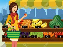 Image result for Market Stand Cartoon