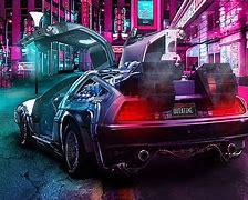 Image result for Back to the Future Car Flames