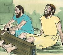Image result for Paul and Silas in Prison