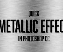Image result for Photoshop Metal Look