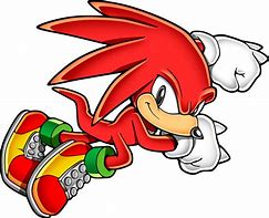 Image result for Knuckles Sonic Adventure Art