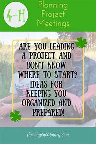 Image result for 4-H Meeting Ideas