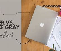 Image result for MacBook Space Grey vs Silber