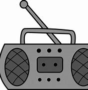 Image result for Radio Cartoon Sticker