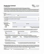Image result for Production Deal Contract Sample