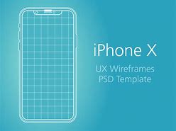 Image result for Blue iPhone X Wireframe