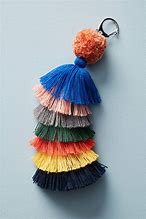 Image result for Orange Keychain Tassel