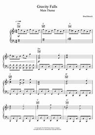 Image result for Graviity Falls Piano
