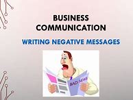 Image result for Negative Message Letter