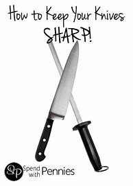 Image result for Sharp vs Dull Knives