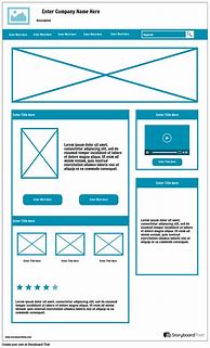 Image result for Sample Wireframe Template