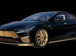 Image result for Golden Tesla