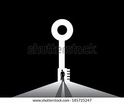 Image result for Silhouette Unlocking Door