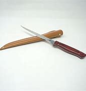 Image result for Wood Handle Fillet Knife