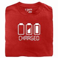 Image result for Battery Charge Shirts