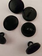 Image result for Black Buttons with Shanks