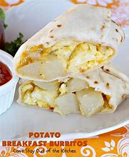 Image result for Potato Breakfast Burrito