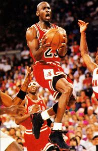 Image result for Michael Jordan Wearing Jordan 7