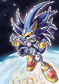 Image result for Dark Mecha Sonic