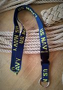 Image result for Navy Lanyard