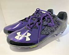 Image result for Under Armour Purple Cleats
