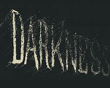 Image result for Dark Typeography